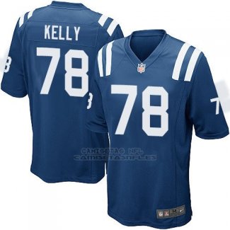 Camiseta Indianapolis Colts Kelly Azul Nike Game NFL Nino