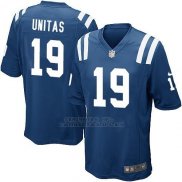 Camiseta Indianapolis Colts Unitas Azul Nike Game NFL Hombre