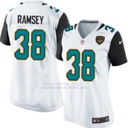 Camiseta Jacksonville Jaguars Ramsey Blanco Nike Game NFL Mujer