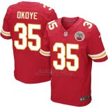 Camiseta Kansas City Chiefs Okoye Rojo Nike Elite NFL Hombre