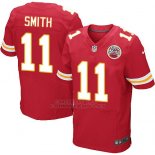 Camiseta Kansas City Chiefs Smith Rojo Nike Elite NFL Hombre