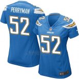 Camiseta Los Angeles Chargers Perryman Azul Nike Game NFL Mujer