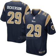 Camiseta Los Angeles Rams Dickerson Negro Nike Game NFL Hombre
