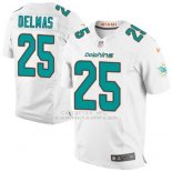 Camiseta Miami Dolphins Delmas Blanco Nike Elite NFL Hombre