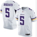 Camiseta Minnesota Vikings Bridgewater Blanco Nike Elite NFL Hombre