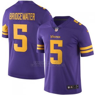Camiseta Minnesota Vikings Bridgewater Violeta Nike Legend NFL Hombre