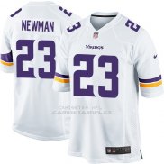 Camiseta Minnesota Vikings Newman Blanco Nike Game NFL Hombre