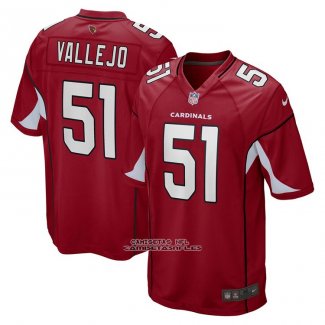 Camiseta NFL Game Arizona Cardinals Tanner Vallejo Rojo