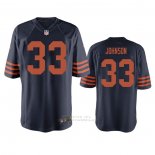 Camiseta NFL Game Chicago Bears Jaylon Johnson Throwback Azul
