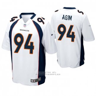 Camiseta NFL Game Denver Broncos 94 Mctelvin Agim Blanco