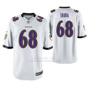 Camiseta NFL Game Hombre Baltimore Ravens Matt Skura Blanco