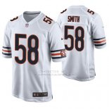 Camiseta NFL Game Hombre Chicago Bears Roquan Smith Blanco