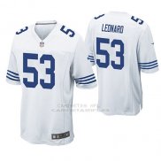 Camiseta NFL Game Hombre Indianapolis Colts Darius Leonard Blanco
