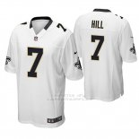 Camiseta NFL Game Hombre New Orleans Saints Taysom Hill Blanco