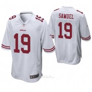 Camiseta NFL Game Hombre San Francisco 49ers Deebo Samuel Blanco