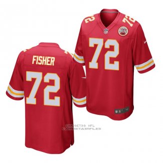 Camiseta NFL Game Kansas City Chiefs Eric Fisher Rojo