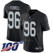 Camiseta NFL Game Las Vegas Raiders 96 Clelin Ferrell Negro