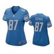 Camiseta NFL Game Mujer Detroit Lions Quintez Cephus Azul