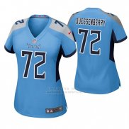 Camiseta NFL Game Mujer Tennessee Titans David Quessenberry Azul Luminoso