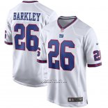 Camiseta NFL Game New York Giants Saquon Barkley Alterno Blanco
