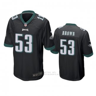 Camiseta NFL Game Philadelphia Eagles Jatavis Brown Negro