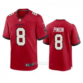 Camiseta NFL Game Tampa Bay Buccaneers Bradley Pinion 2020 Rojo