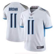 Camiseta NFL Game Tennessee Titans 11 A.J. Brown Blanco