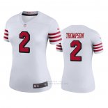 Camiseta NFL Legend Mujer San Francisco 49ers Chris Thompson Blanco Color Rush