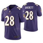 Camiseta NFL Limited Hombre Baltimore Ravens Anthony Averett Violeta Vapor Untouchable