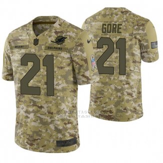 Camiseta NFL Limited Hombre Camo Frank Gore 2018 Salute To Service Jersey