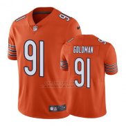 Camiseta NFL Limited Hombre Chicago Bears Eddie Oroman Naranja Alternate Vapor Untouchable