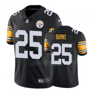 Camiseta NFL Limited Hombre Pittsburgh Steelers Artie Burns Negro Vapor Untouchable Throwback