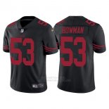 Camiseta NFL Limited Hombre San Francisco 49ers 53 Navorro Bowman Negro