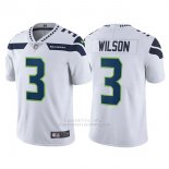 Camiseta NFL Limited Hombre Seahawks 3 Russell Wilson Blanco Vapor Untouchable