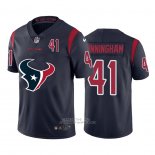 Camiseta NFL Limited Houston Texans Zach Cunningham Big Logo Number Azul