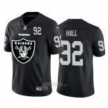 Camiseta NFL Limited Las Vegas Raiders Hall Big Logo Number Negro