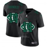 Camiseta NFL Limited New York Jets Darnold Logo Dual Overlap Negro