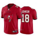 Camiseta NFL Limited Tampa Bay Buccaneers Johnson Big Logo Rojo