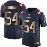 Camiseta New England Patriots Hightower Profundo Azul Nike Gold Legend NFL Hombre