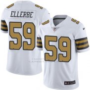 Camiseta New Orleans Saints Ellerbe Blanco Nike Legend NFL Hombre