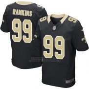 Camiseta New Orleans Saints Rankins Negro Nike Elite NFL Hombre