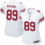 Camiseta New York Giants Bavaro Blanco Nike Game NFL Mujer