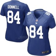 Camiseta New York Giants Donnell Azul Nike Game NFL Mujer