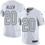 Camiseta Oakland Raiders Allen Blanco Nike Legend NFL Hombre