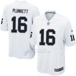 Camiseta Oakland Raiders Plunkett Blanco Nike Game NFL Hombre