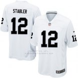 Camiseta Oakland Raiders Stabler Blanco Nike Game NFL Hombre