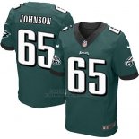 Camiseta Philadelphia Eagles Johnson Verde Nike Elite NFL Oscuro Hombre