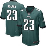 Camiseta Philadelphia Eagles McLeod Verde Nike Game NFL Oscuro Nino