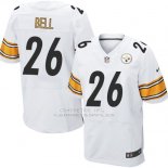 Camiseta Pittsburgh Steelers Bell Blanco Nike Elite NFL Hombre