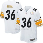 Camiseta Pittsburgh Steelers Bettis Blanco Nike Game NFL Nino